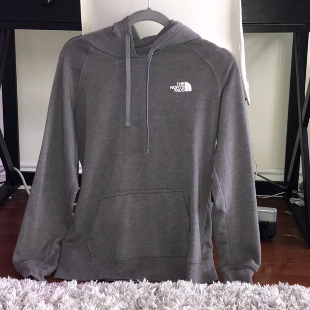 The North Face grey hoodie